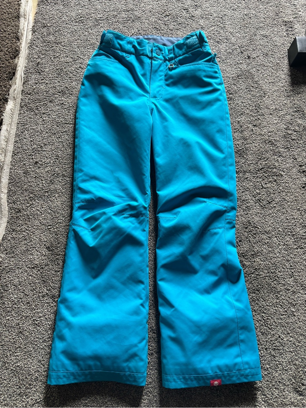 Roxy girls Kids Bright Teal Snow Pants size 10